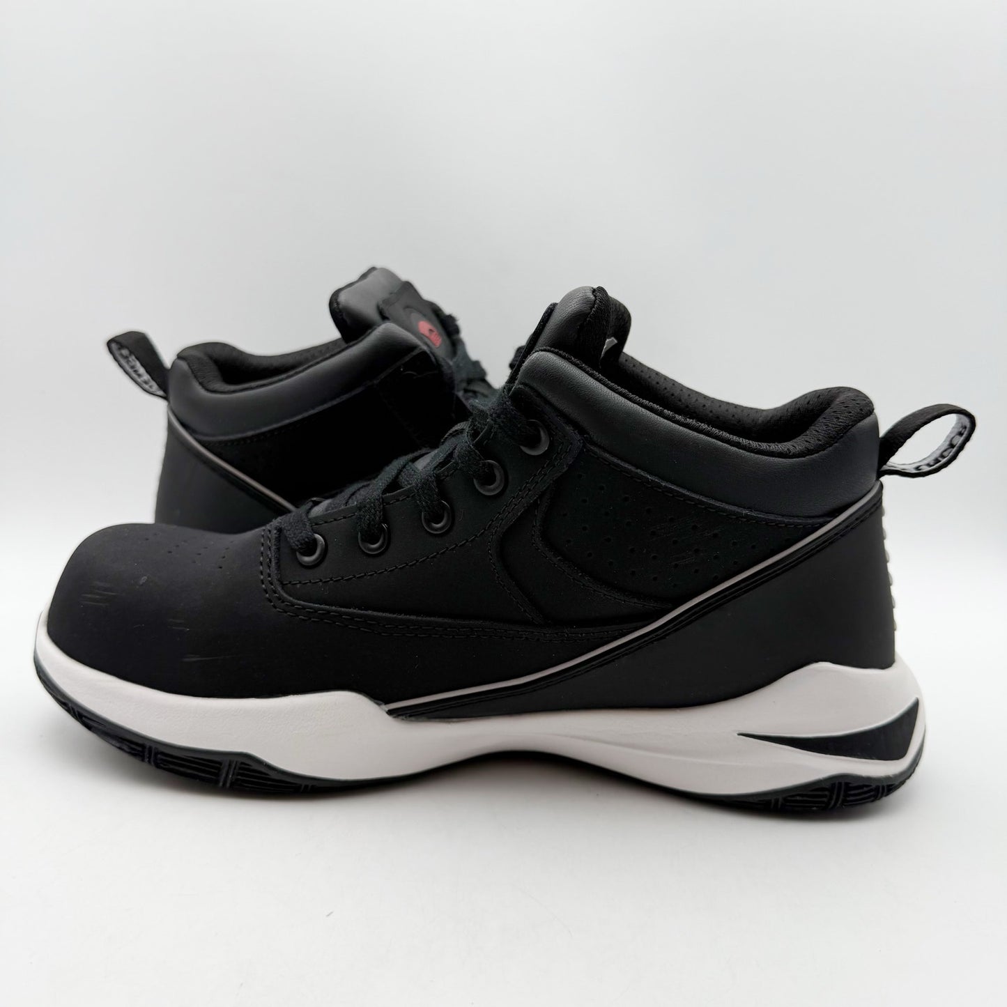 Avenger Mens Reaction SR CT Work Sneakers US 8 D EU 41.5 Black White NIB