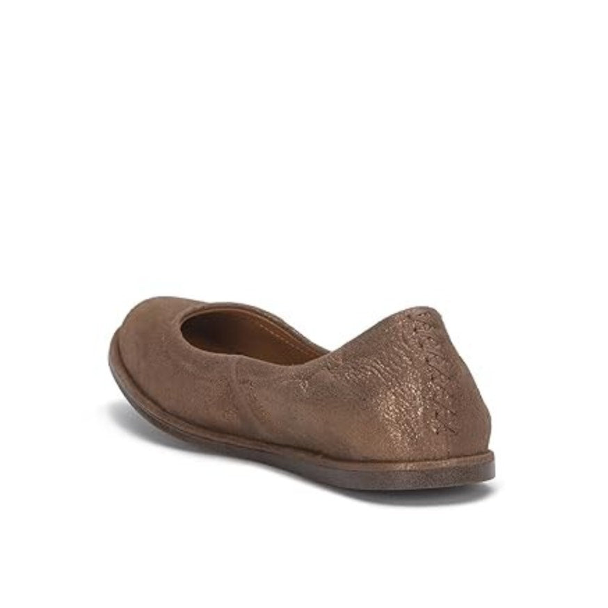 Lucky Brand Womens Wimmie Ballet Flats Size 8.5 M Bronze Brown NIB