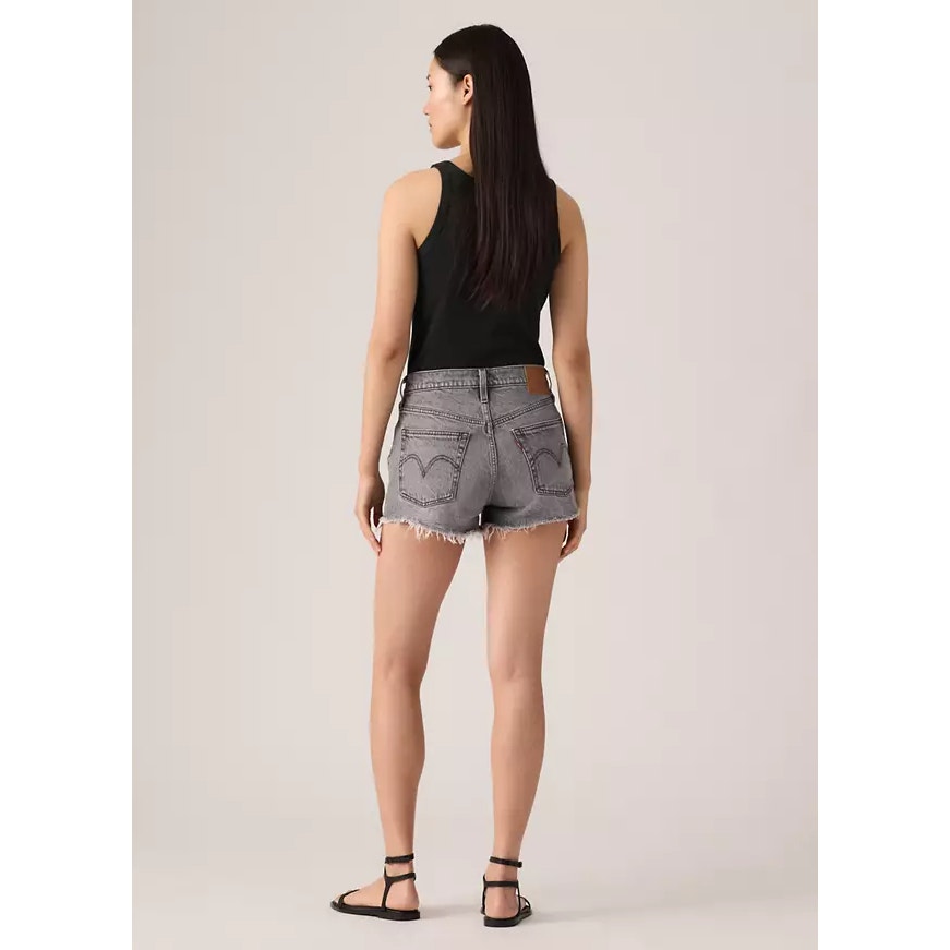 LEVIS Womens 501 Original Fit Shorts Size 26 US 2 Gray 56327-0325 NWT