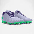 Under Armour Mens Magnetico Select Firm Ground Football Cleats US 10 Purple NIB