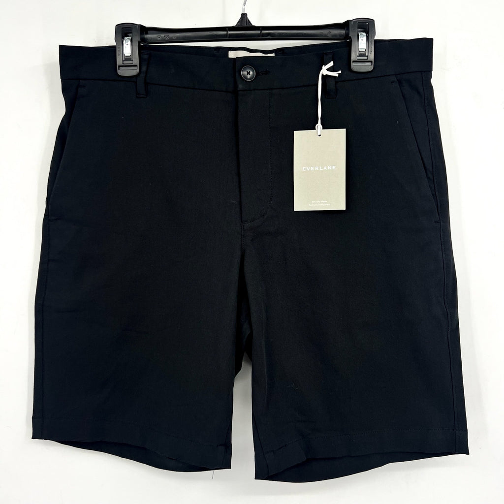 EVERLANE Men's The 9" Performance Chino Shorts Size 33 Black NWT