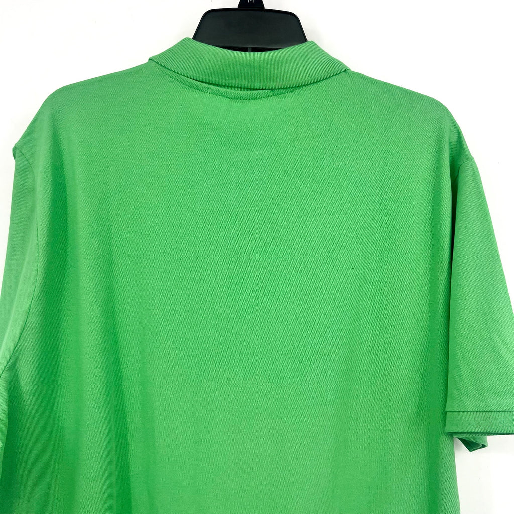 U.S POLO ASSN Men's Pique Polo Shirt XL Berkeley Green Short Sleeve NWT