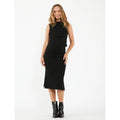 RIPE Women's Layered Knit Nursing Dress Small Black Sleeveless Stretch NWT