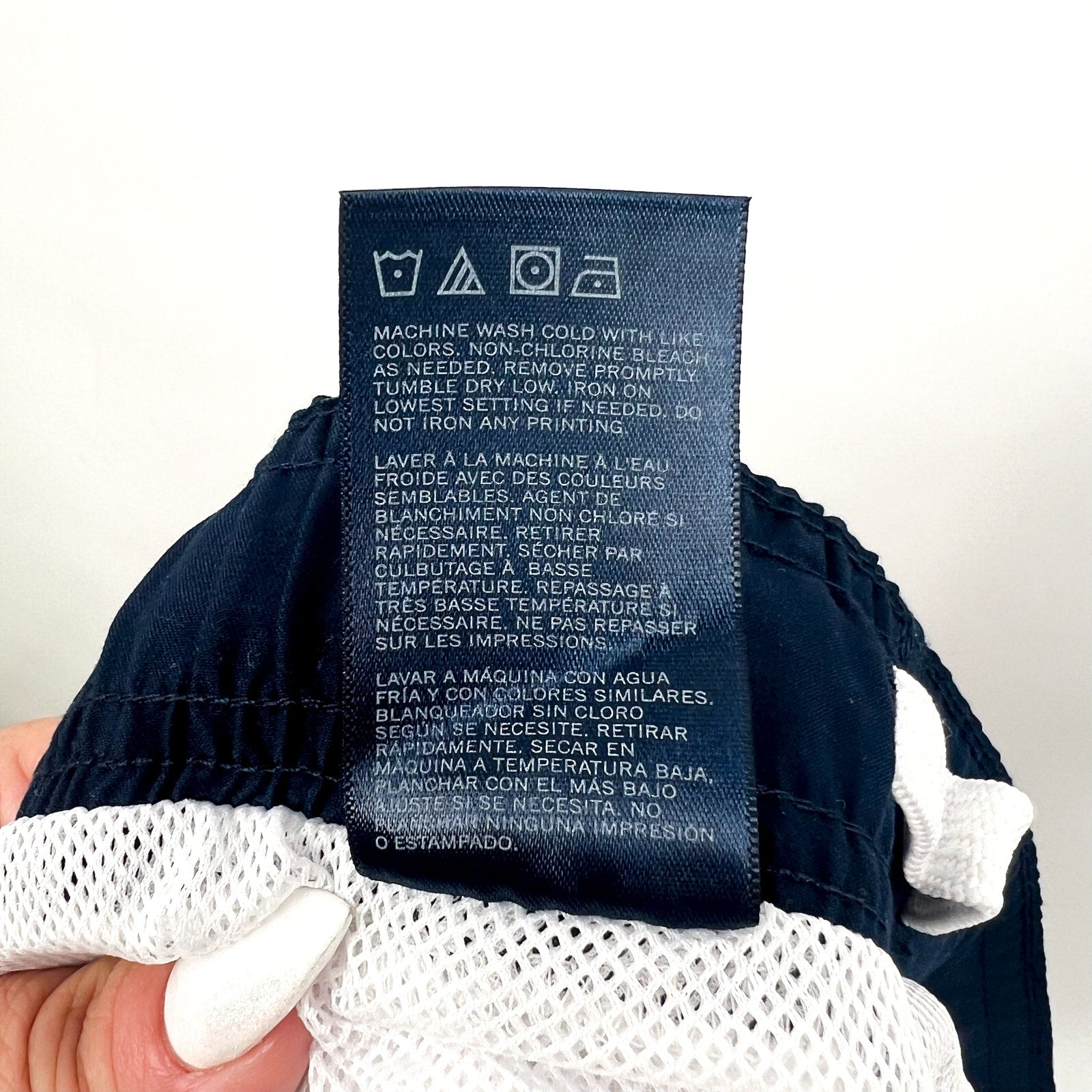TOMMY HILFIGER Boys Quadrant Swim Trunks Boardshort US XL Navy Blazer NWT