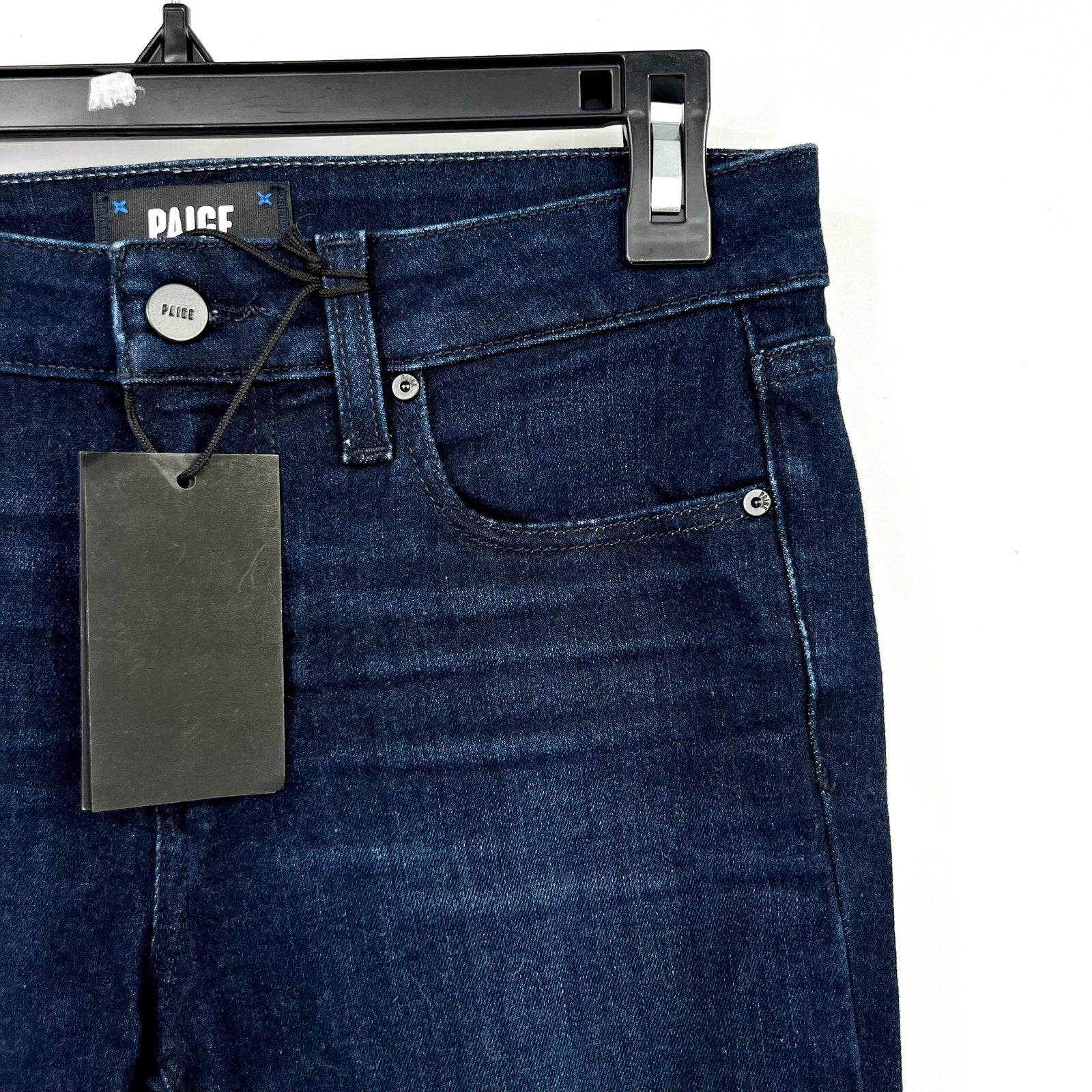 PAIGE Women's Verdugo Ankle Skinny Jeans Size 27 US 4 Snapdragon Blue NWT