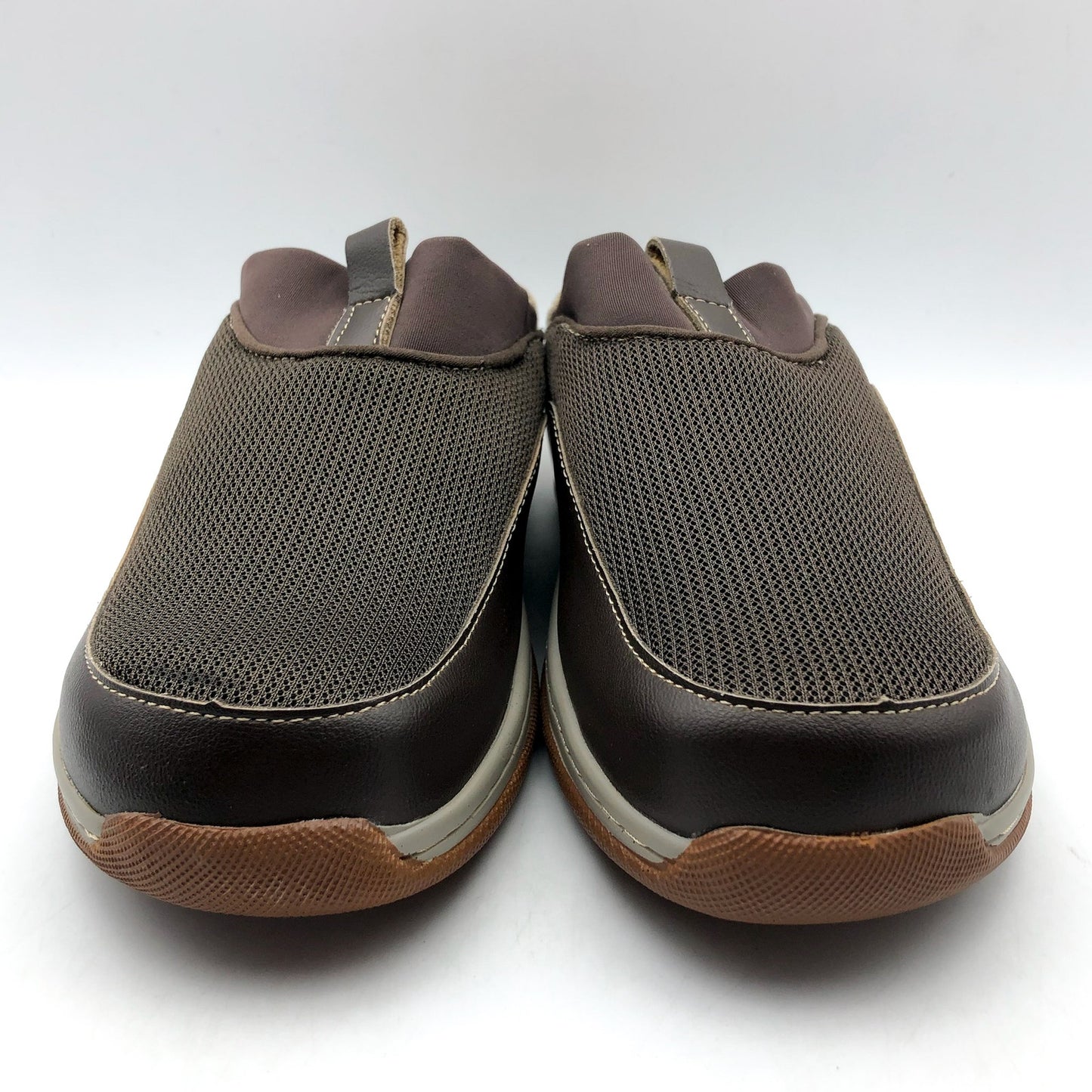 Softwalk Womens Aberdeen Mule Clogs US 7 M EU 37 Dark Brown Leather NIB