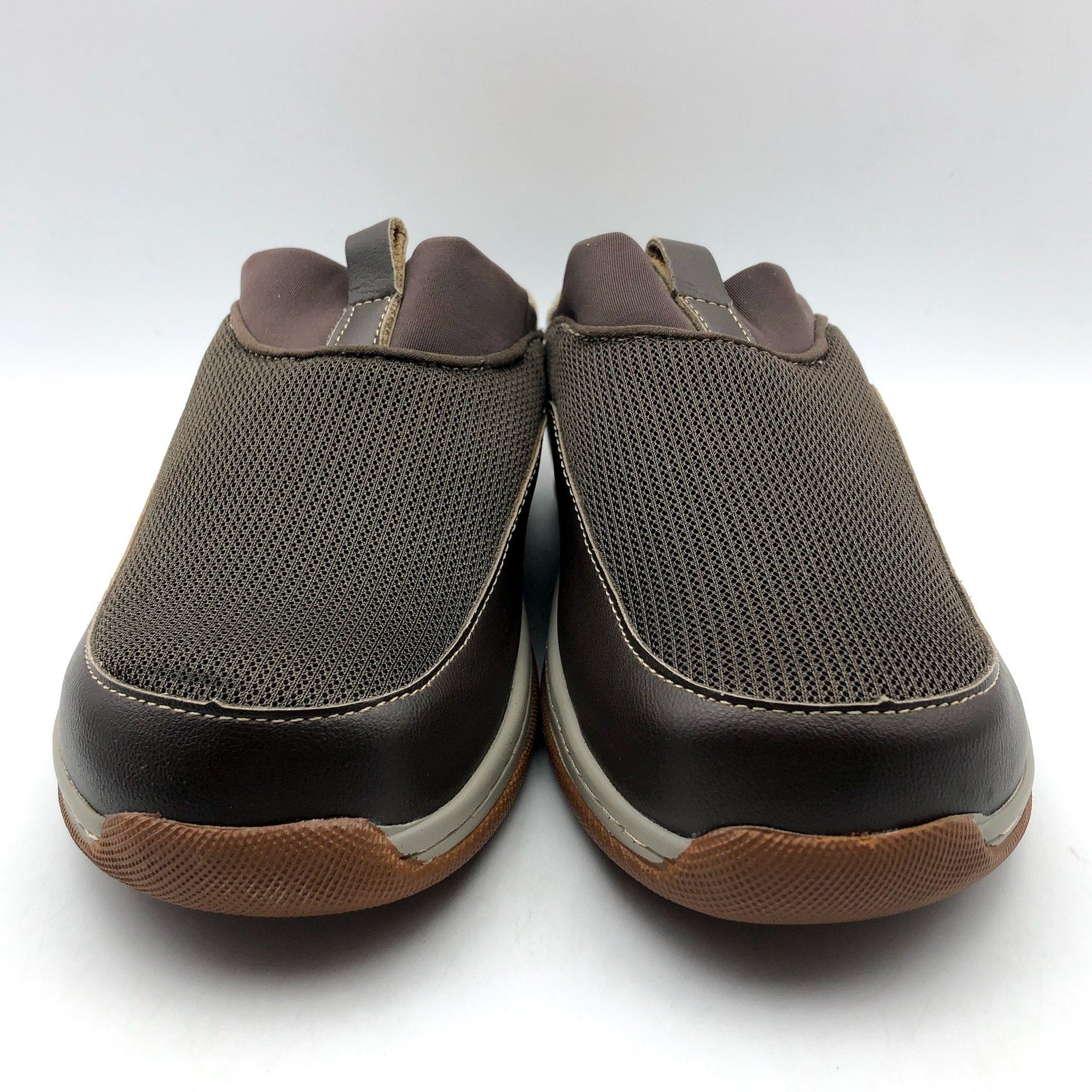 Softwalk Womens Aberdeen Mule Clogs SIZE 7 M EU 37 Dark Brown Leather NIB