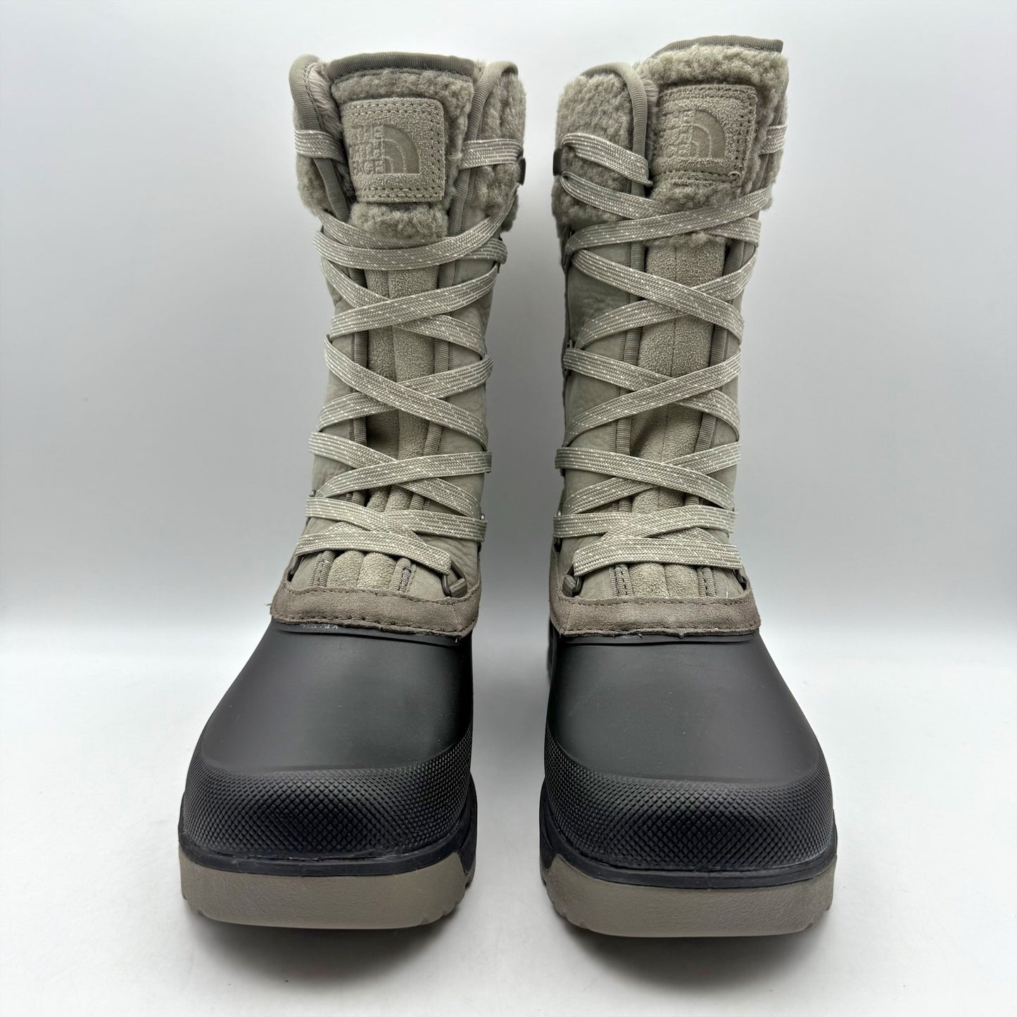 The North Face Womens Shellista V Mid Winter Boots US 6.5 Grey WP Insulated NIB