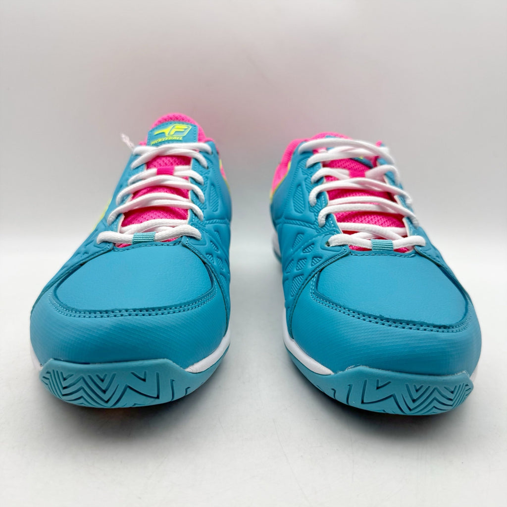 FILA Womens Double Bounce 3 Pickleball Athletic Shoes Size 7.5 Blue Pink NIB