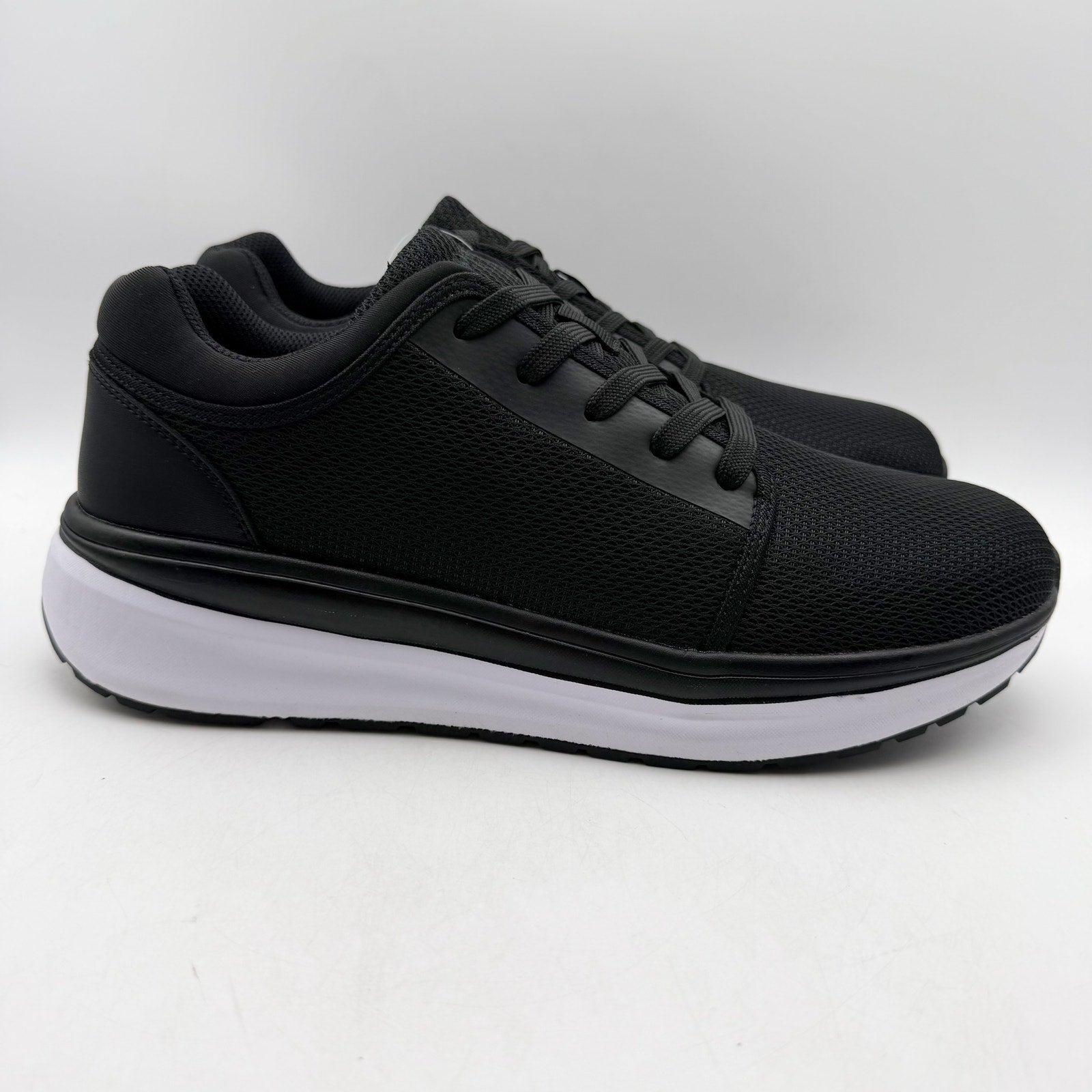Propet Womens Ultima X Sneakers US 13 M EU 46.5 Black Athletic NIB
