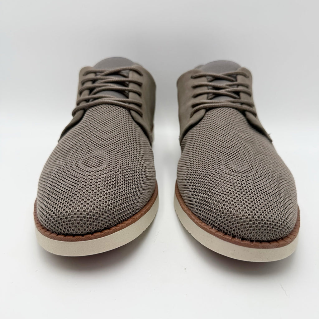 Dr. Scholls Mens Sync Oxford Shoes Size 13 M EU 47.5 Grey Knit Faux Leather NIB