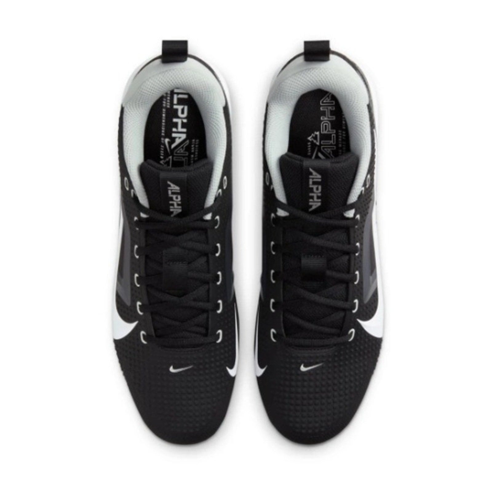 Nike Mens Alpha Menace 4 Varsity Molded Football Cleat US 10.5 Black FN0027 NWOB