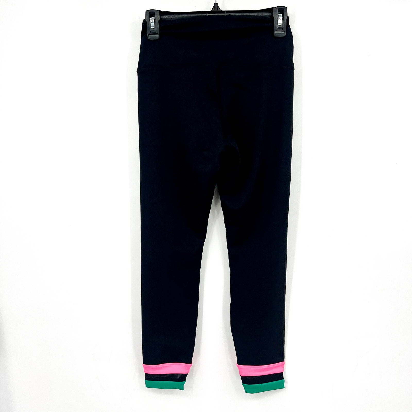 BEACH RIOT Women's Asher 7/8 Leggings Medium Black Colorblock Athletic NWT