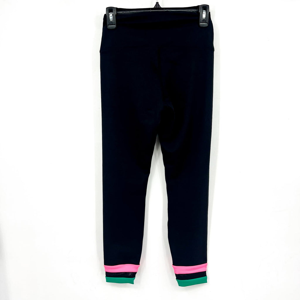 BEACH RIOT Women's Asher 7/8 Leggings Medium Black Colorblock Athletic NWT