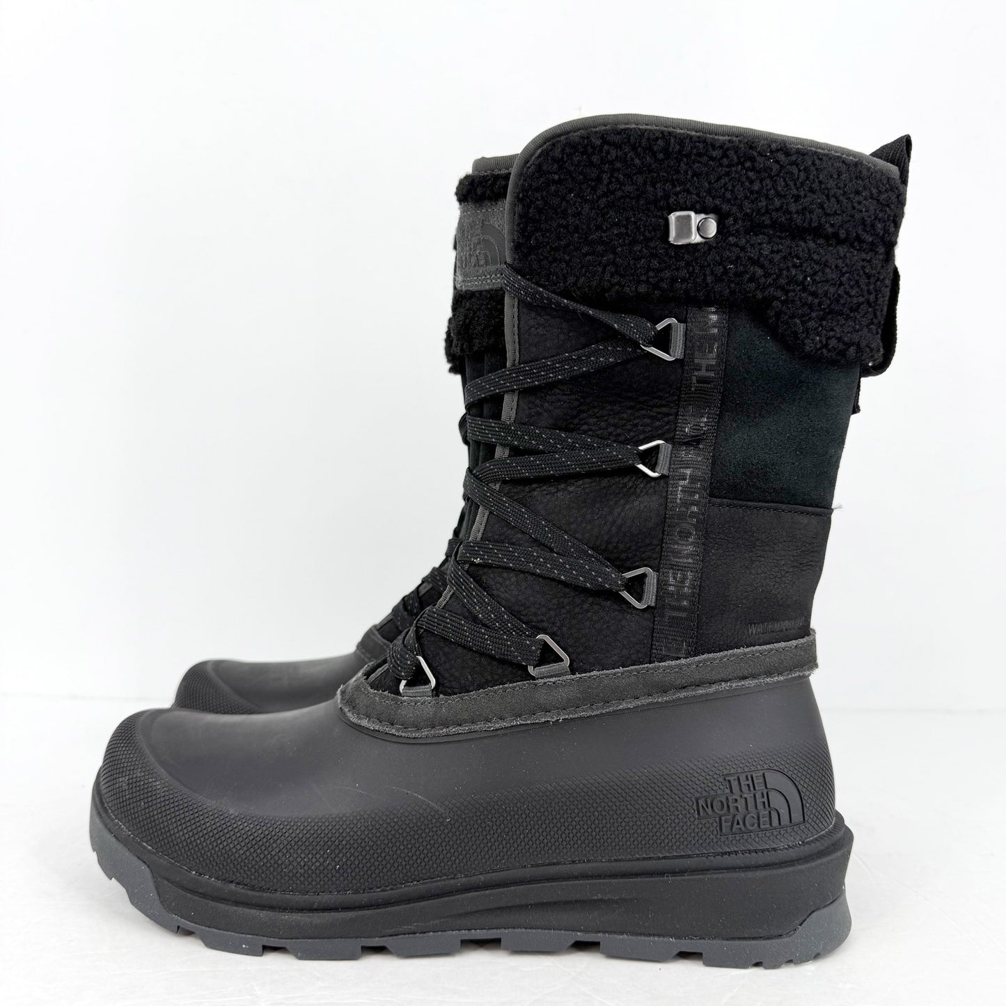 The North Face Womens Shellista V Mid Winter Boots US 6.5 Black WP Insulated NIB