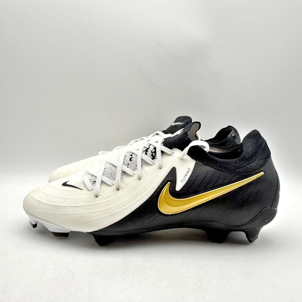 Nike Mens Phantom GX II Pro FG Soccer Cleats US 7.5 Black White FJ2563-100 NWOB