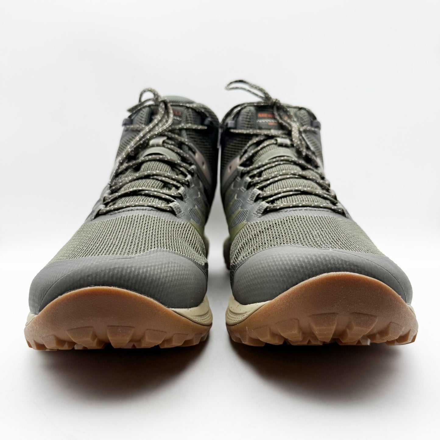 Merrell Mens Nova 3 Mid Hiking Sneakers US 15 Green GORE-TEX Waterproof NIB