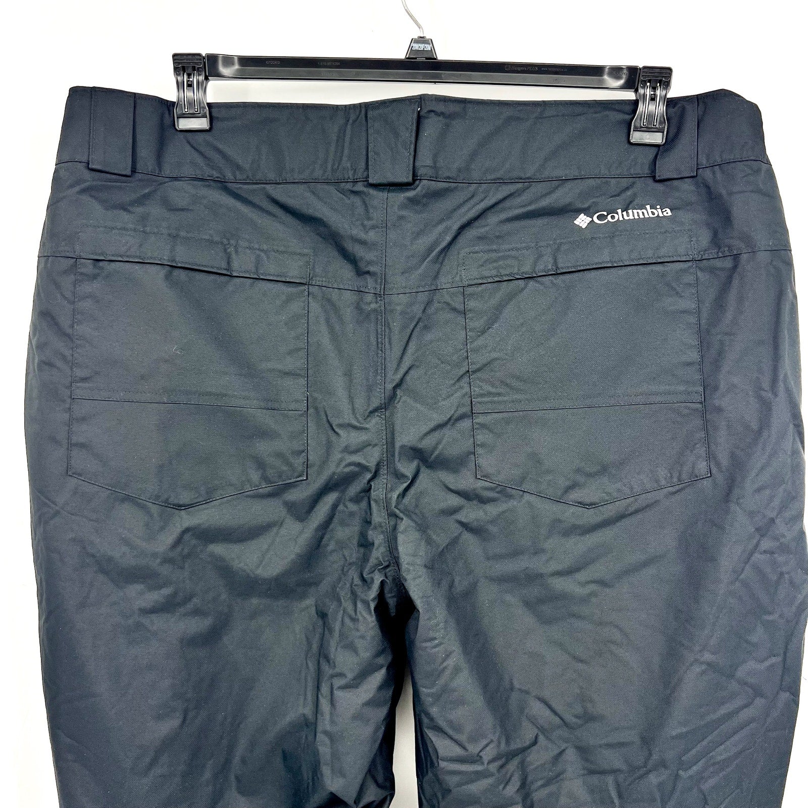 Columbia Mens Bugaboo II Insulated Snow Pants 3X Black 28" Inseam Waterproof NWT