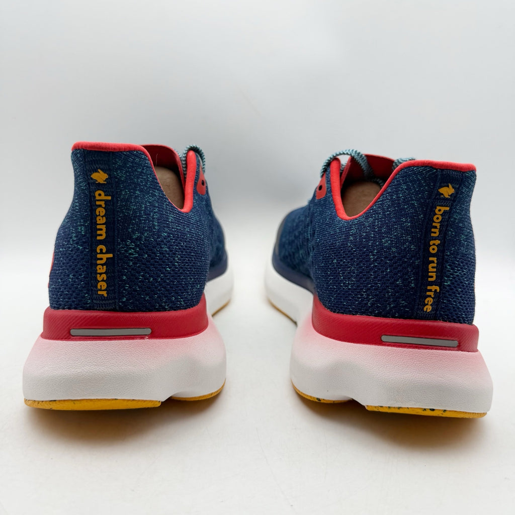 Rabbit Mens Dream Chaser Running Shoes US 9.5 Blue Red Athletic Sneakers NIB
