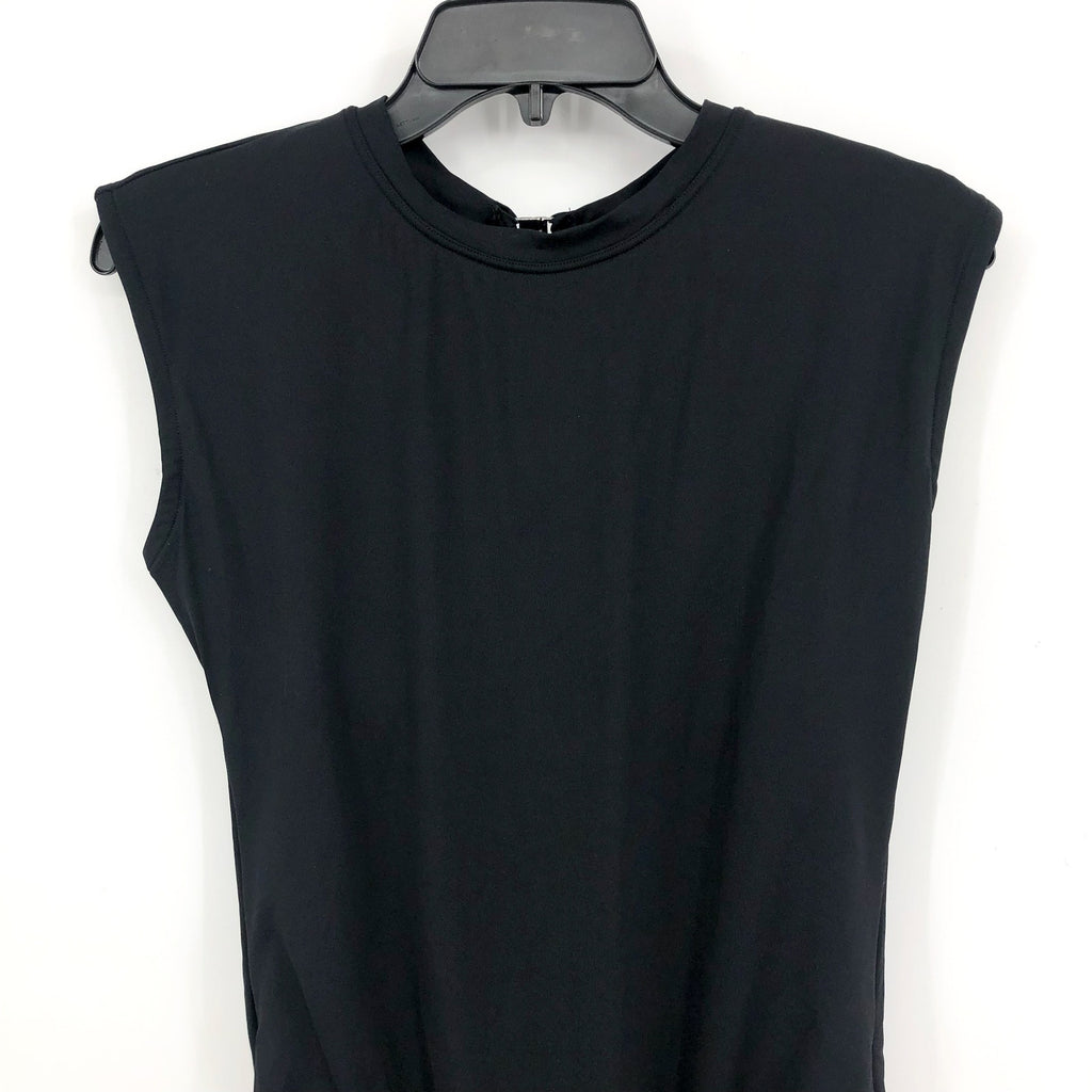 SEAFOLLY COLLECTIVE Women's One Piece Swimsuit US 14 Black Cap Sleeve NWT