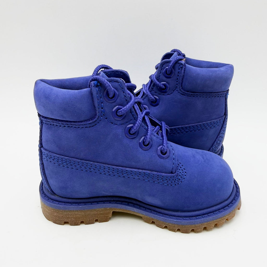 Timberland Toddler 50th Edition 6 Inch Boots Size 5  Bright Blue Waterproof NWOB