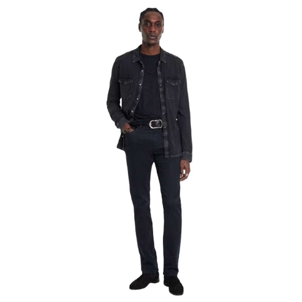 John Varvatos Mens J701 Weft Regular Fit Jeans 32x32 Dark Blue Denim NWT