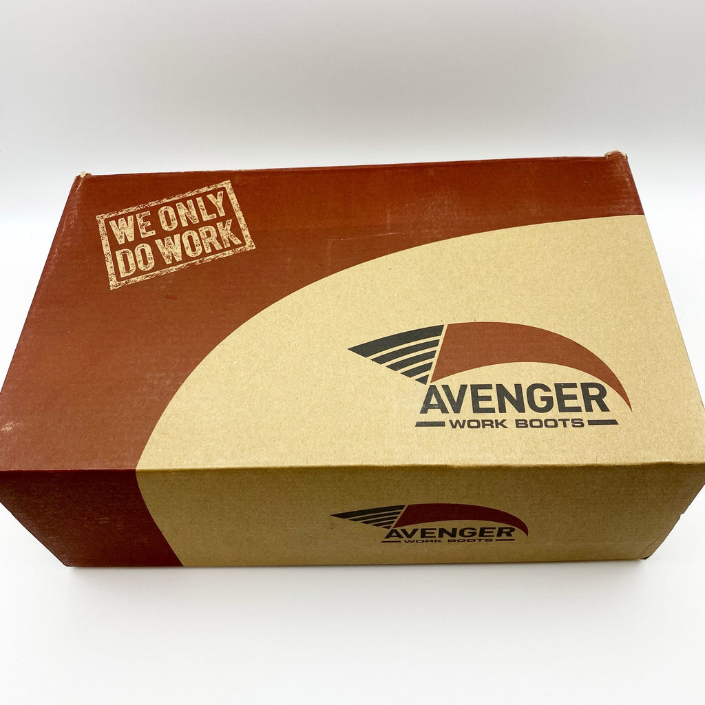 Avenger Mens Blade Low Work Shoes 9 WIDE Black Comp Toe A123 SR EH NIB
