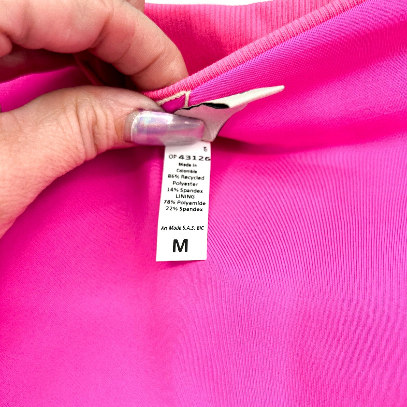 MAAJI Women's Sublimity Reversible Classic Bikini Bottom Medium Radiant Pink NWT