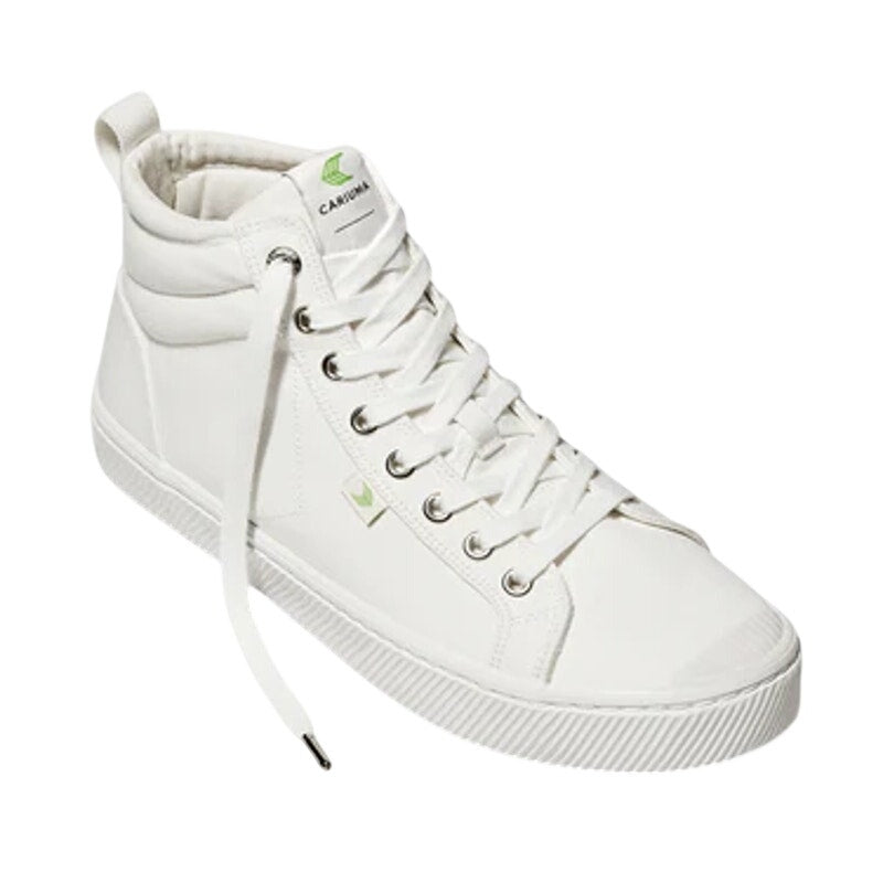 CARIUMA Womens OCA High Top Sneakers Size 6 EU 36.5 Off-White Canvas NIB