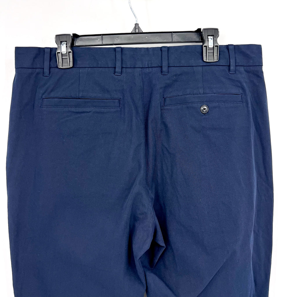 EVERLANE Men's Uniform Performance Chino 34x30 Navy Blue Slim Fit Pants NWT