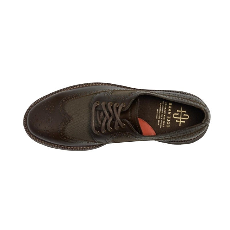 Cole Haan Men's American Classics Long Wing Shoes US 12M EU 45 Green Leather