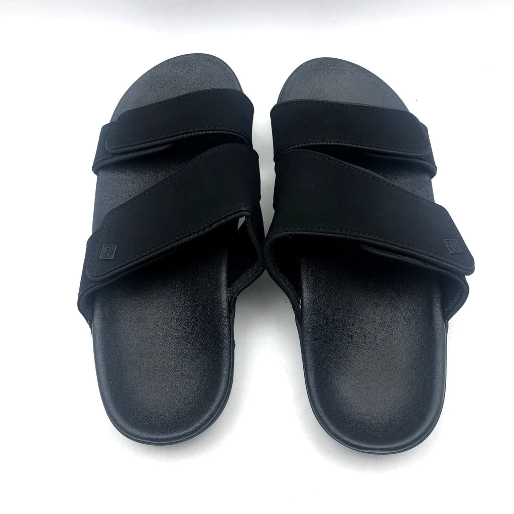 Spenco Womens KHOLO NUEVO Comfort Slide Sandals Size 9.5B Black NWT