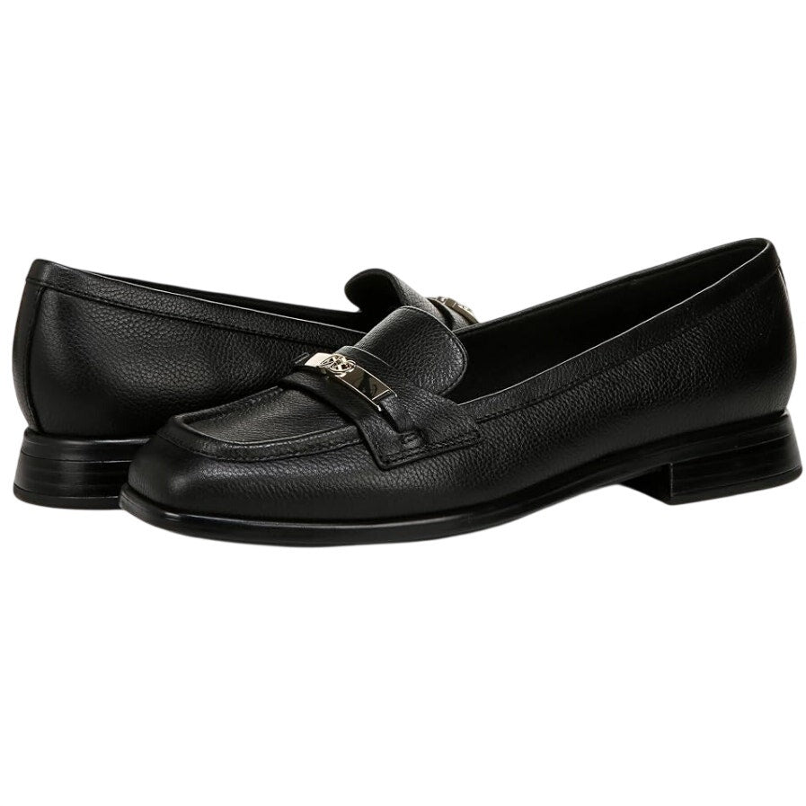 Naturalizer Womens Fabienne Loafers Size 10 M Black Leather NWOB