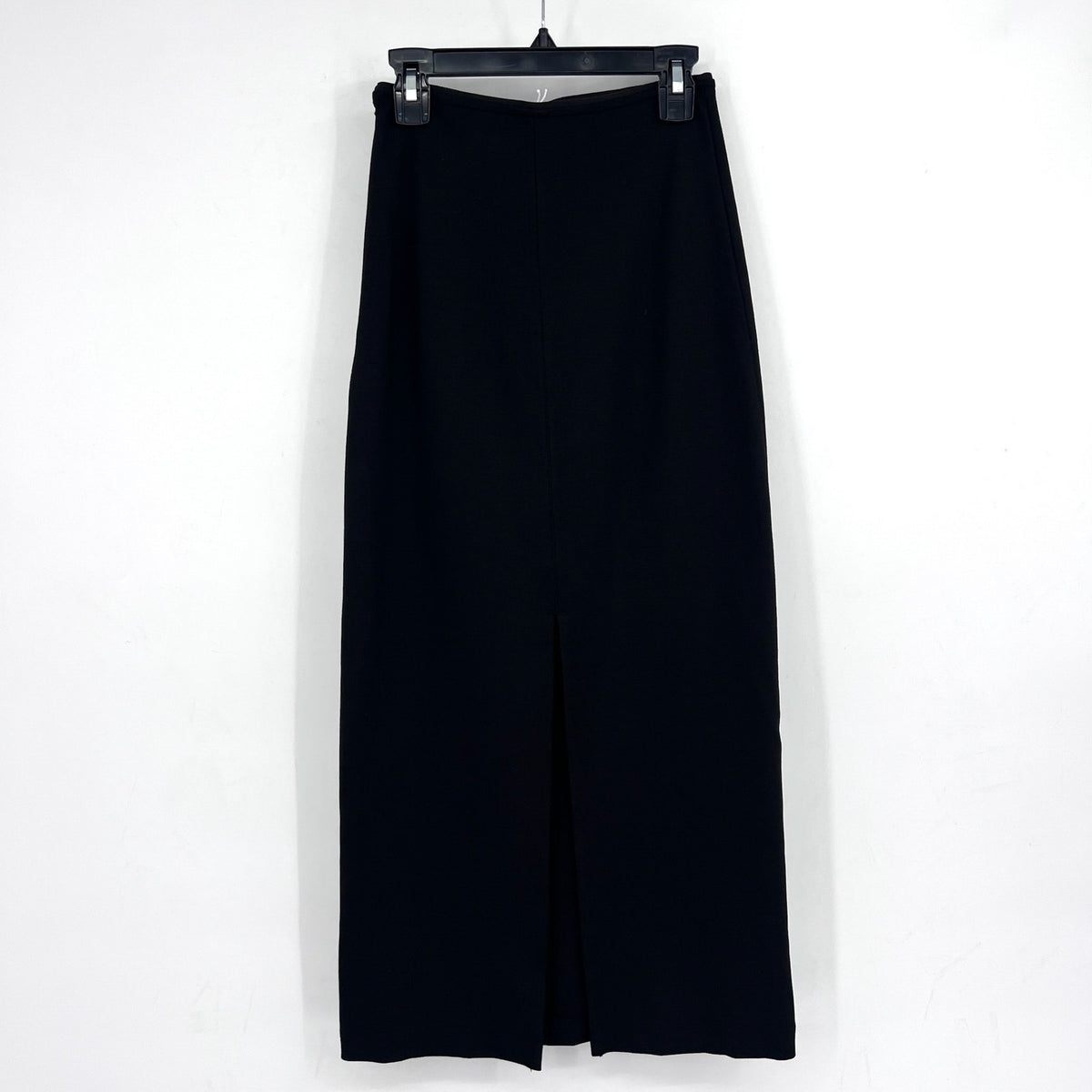 EVERLANE Women's The Dream Maxi Skirt XXS Black Stretch High Waisted NWT