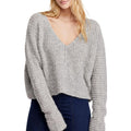 FREE PEOPLE Women's Moonbeam Slouchy Knit Sweater Medium Grey Alpaca NWOT