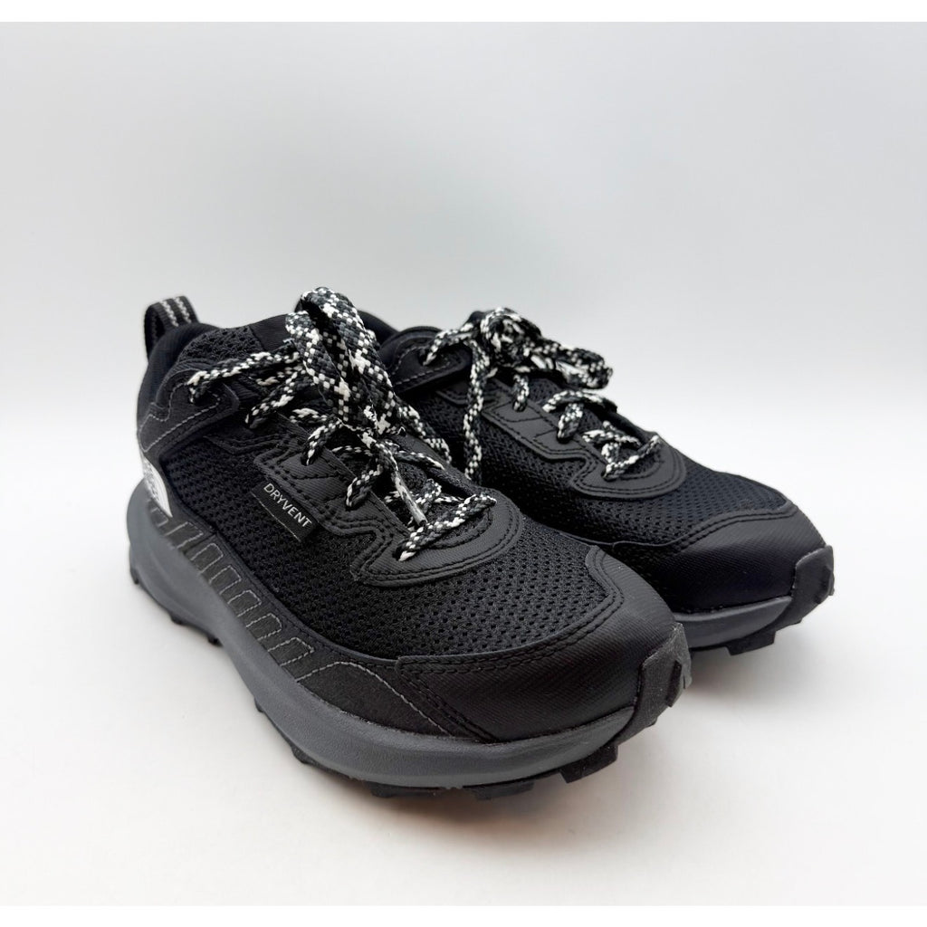 THE NORTH FACE Kids Fastpack Hiker Shoes Youth 2 EU 33.5 Black Waterproof NWOB