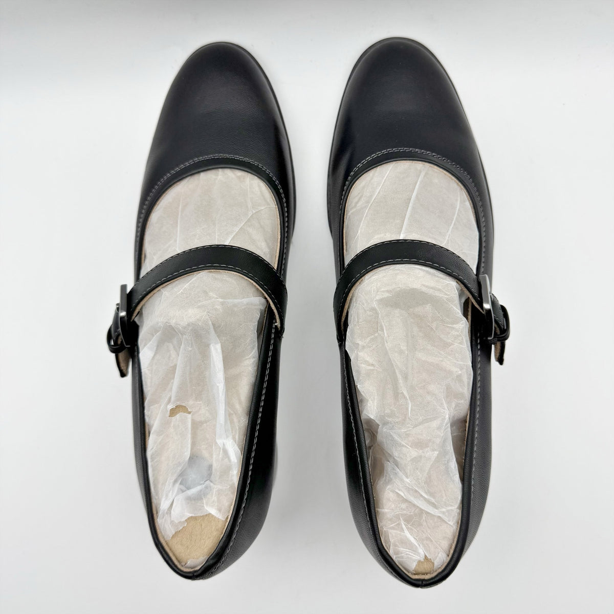 Soul Naturalizer Womens Ramona Mary Jane Flats Size 9.5 Wide EU 40.5 Black NIB
