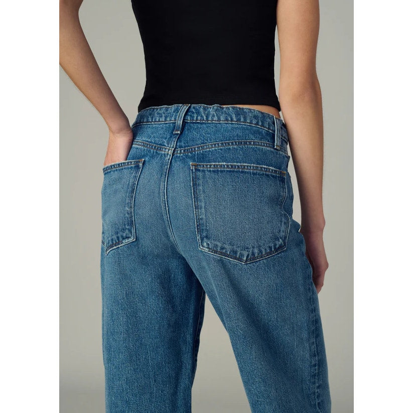 JOE'S JEANS Women's The Ryan Drawcord Jeans Size 32 Blue Impact Wide Leg NWT