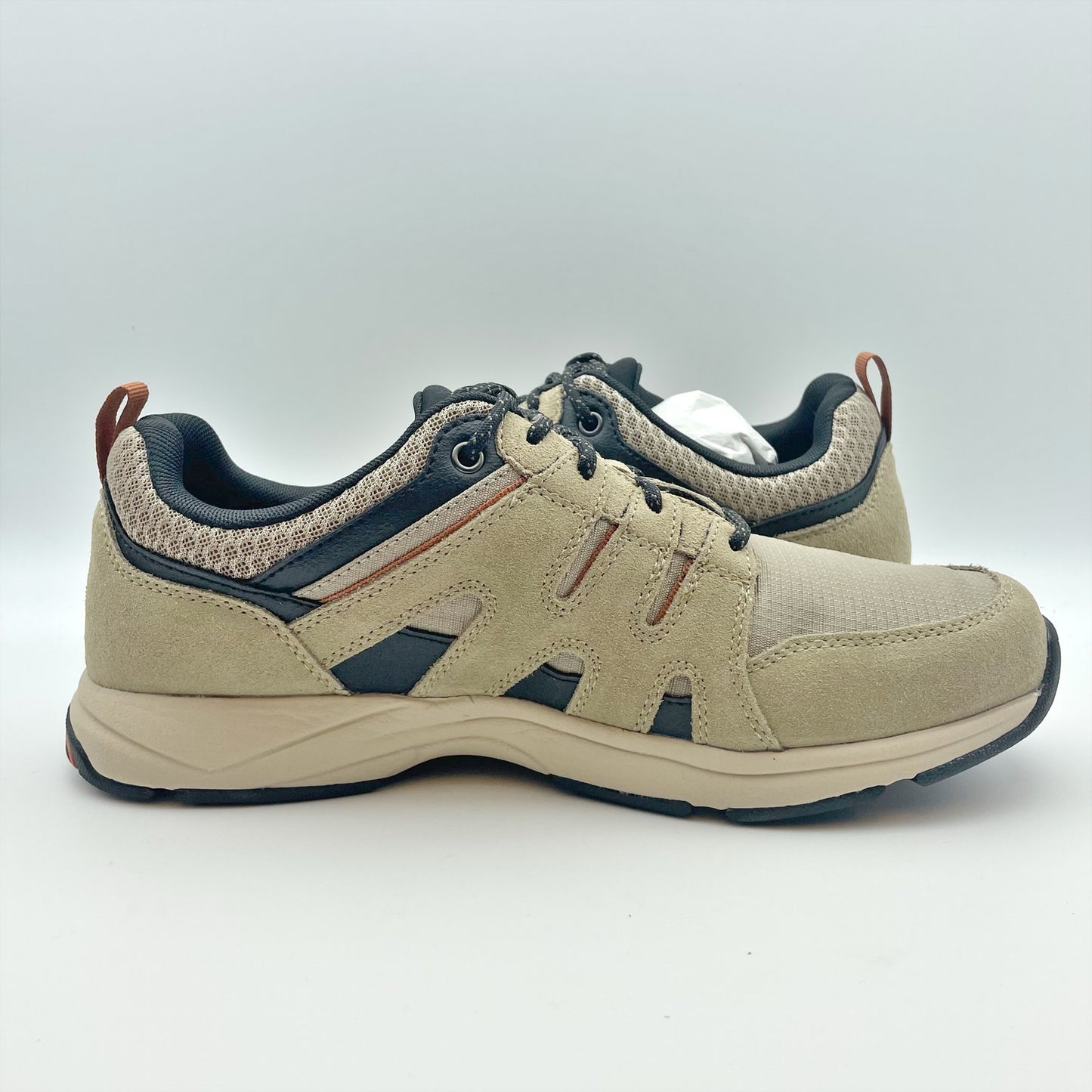 Rockport Men's Chranson Sport Lace Up Shoes Size 9 Taupe Beige Tan NIB