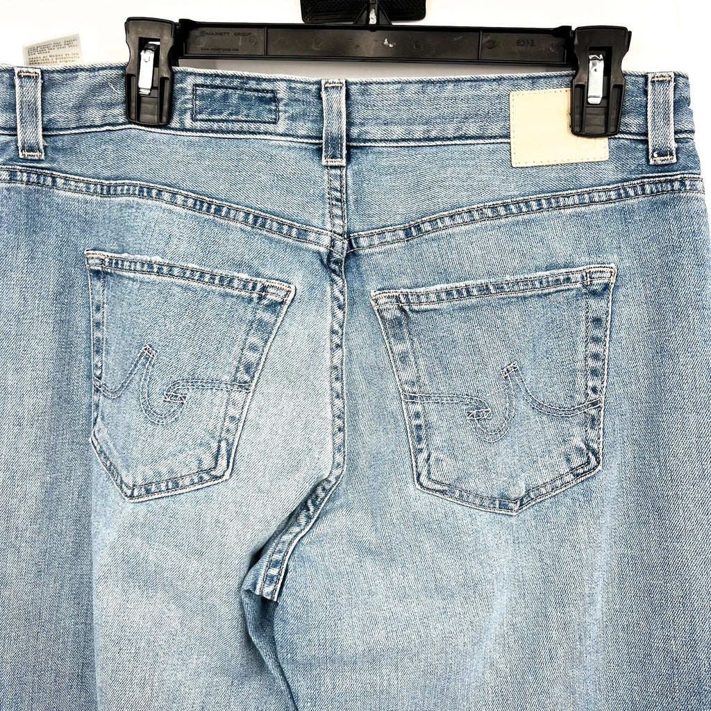 AG ADRIANO GOLDSCHMIED Ex Boyfriend Slouchy Slim Jeans 29x27 US 8 Aries Blue NWT