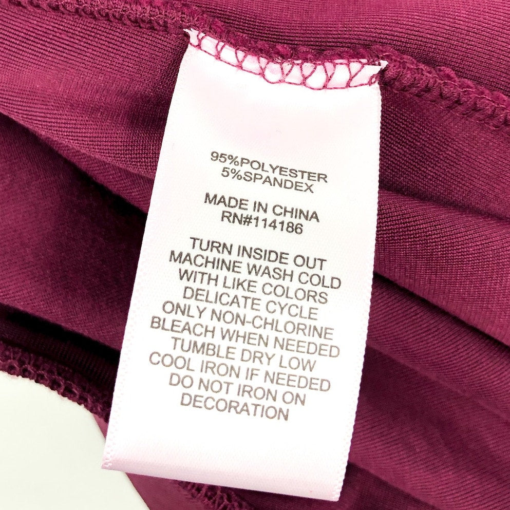 JUICY COUTURE Women's OG Big Bling Velour Track Pants Small Red Candied Fig NWT