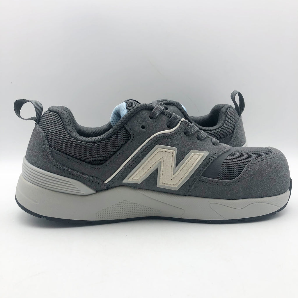New Balance Womens Elite Lite Work Sneakers US 8 WIDE Grey Blue CT SR NIB
