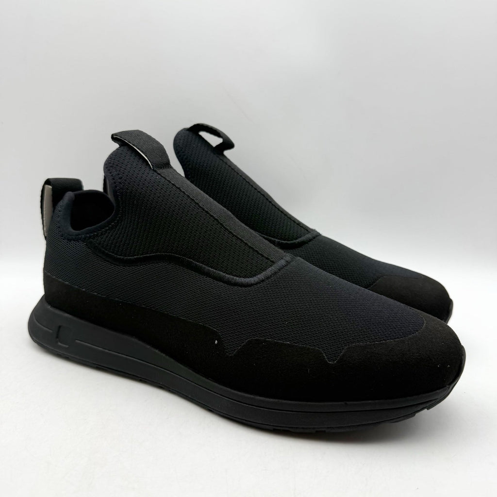 YORK The Gail Slip On Sneakers Mens 8 Womens 9.5 Black Recovery Trainer NIB