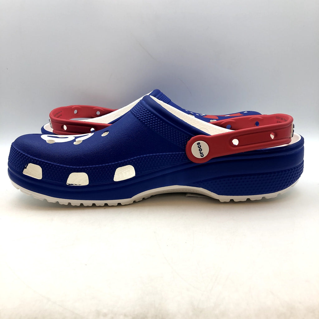 Crocs NBA Mens Philadelphia 76ers Classic Clog Size 11 Blue White NWT