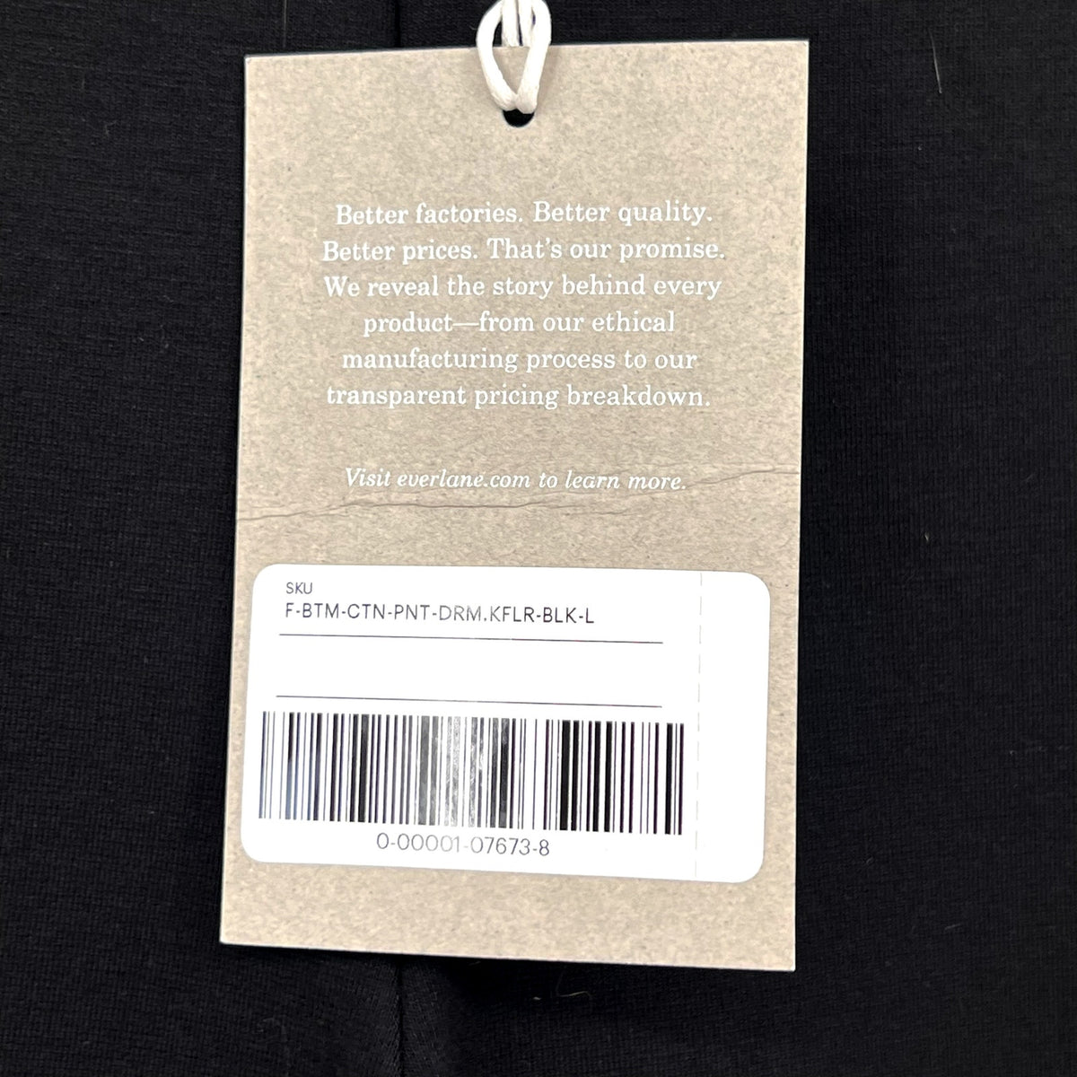 EVERLANE Women's The Dream Kick Flare Pants Large Black Flat Front NWT