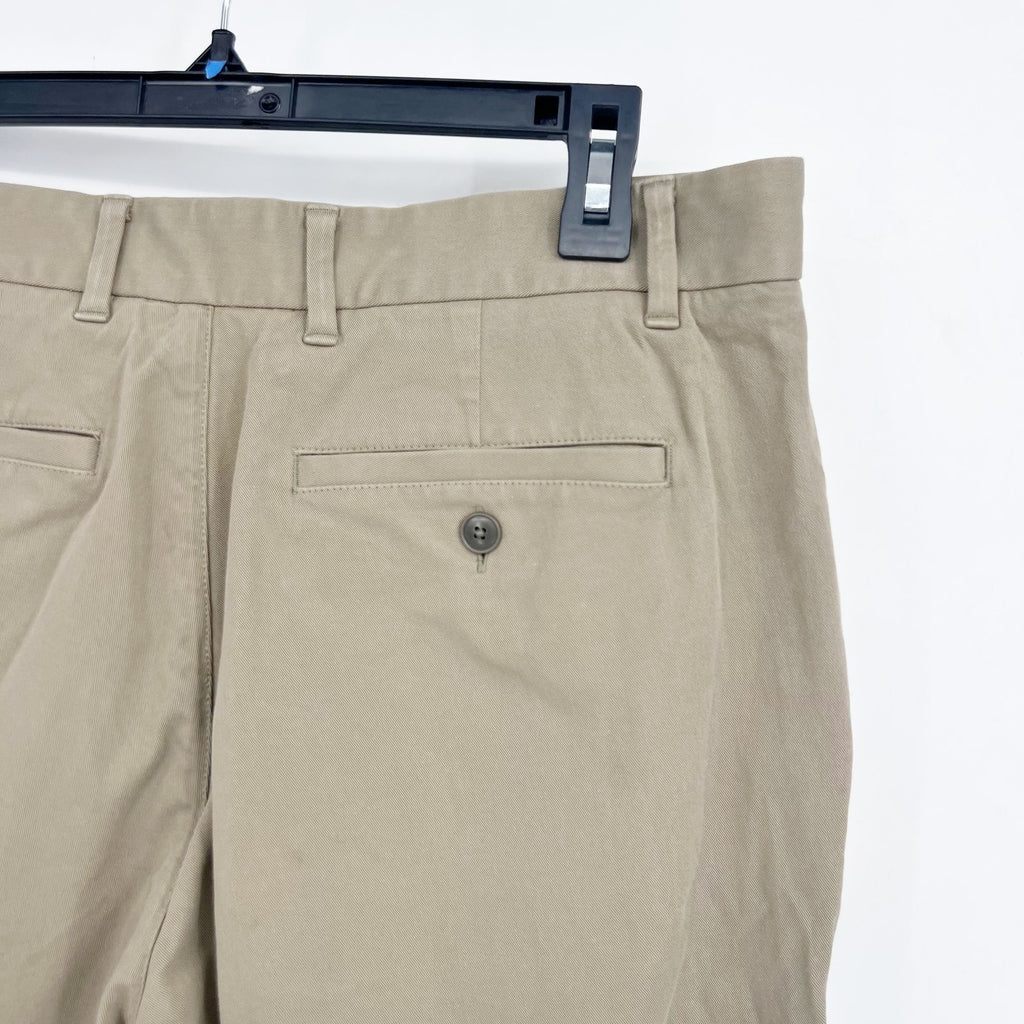 EVERLANE Mens The Performance Chino Pants 31x30 Khaki Uniform Slim Fit NWT