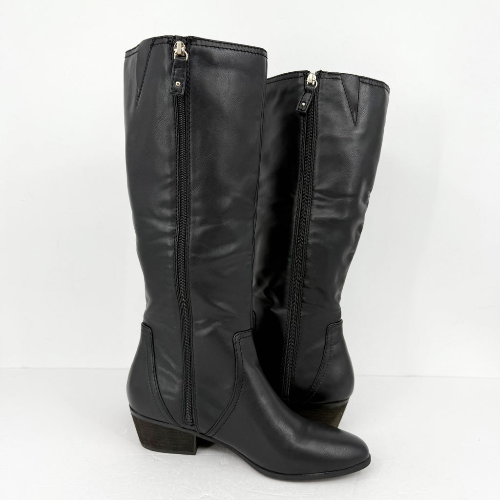 Dr. Scholls Womens Brillaince Knee High Boots US 11 M EU 42 Black NWOB