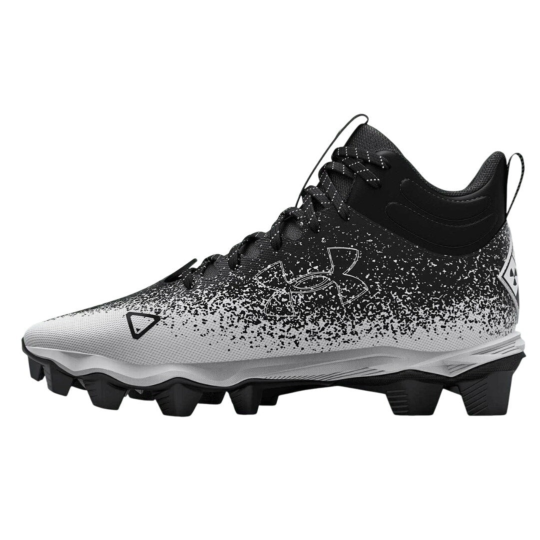 Under Armour Men's Spotlight Franchise RM 2.0 Wide Football Cleats 11 Black NWOB