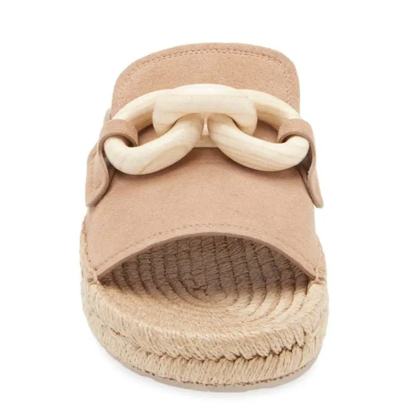 Pedro Garcia Womens Journey Slide Sandals EU 39.5 US 9.5 Tan Beige Leather NWOB