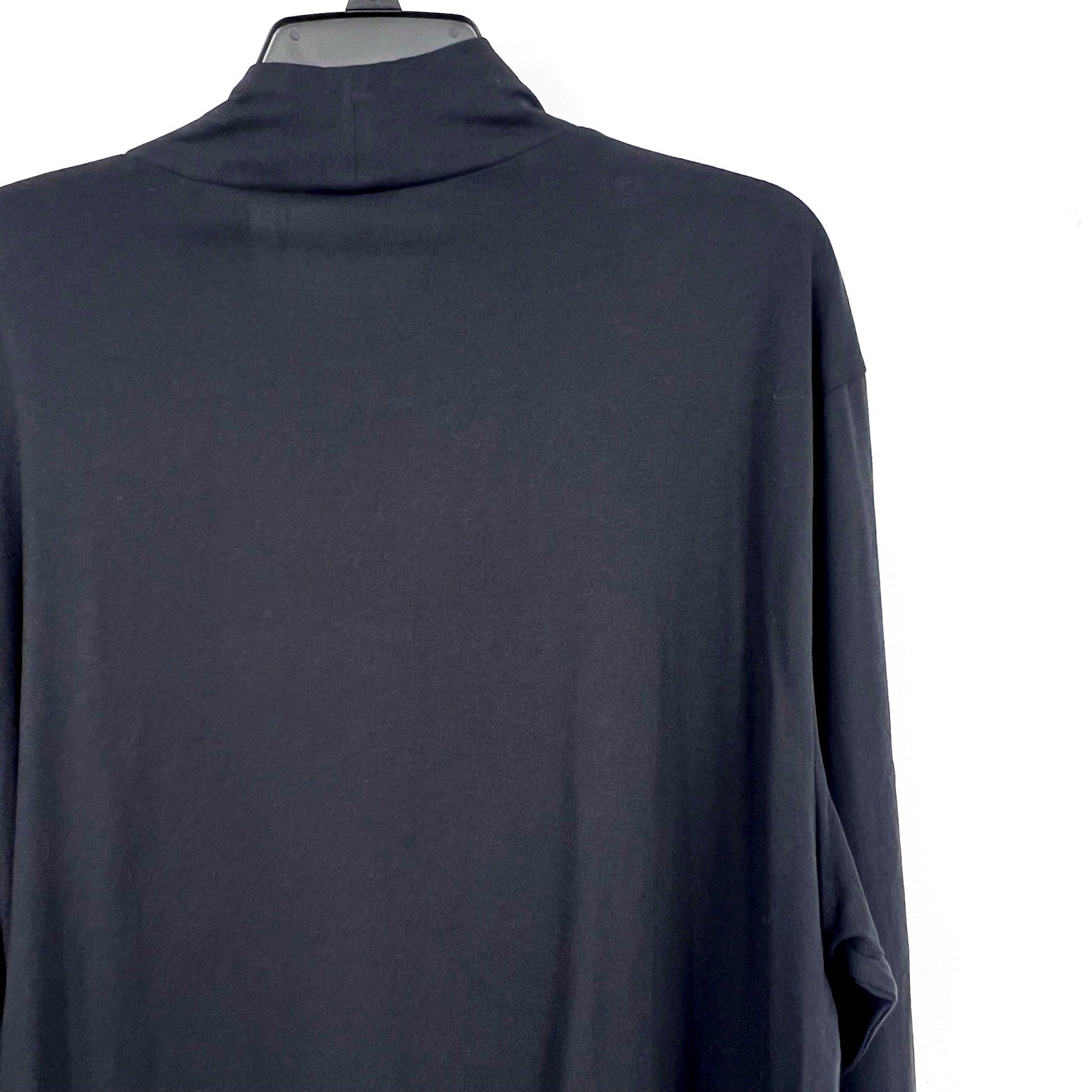 EVERLANE UNIFORM Mens The Organic Cotton Turtleneck XXL Black NWT